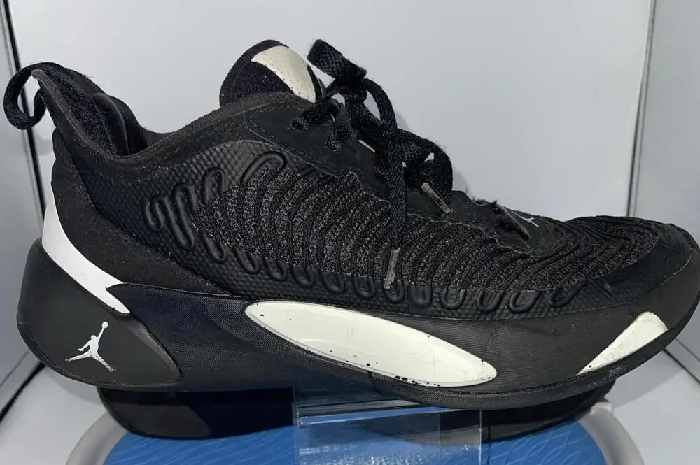 Jordan Luka 1 Shoes Mens Size 9 Black Basketball Low Top Jumpman DQ7689-001